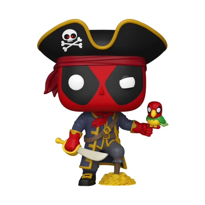 Funko POP! Marvel фигурка Дэдпул в костюме пирата (Long John Silver) 83986F