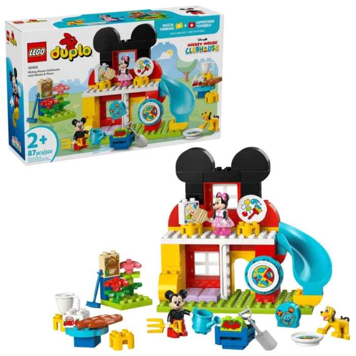 Lego 10465 Дупло Клуб Микки Мауса с Минни и Плуто