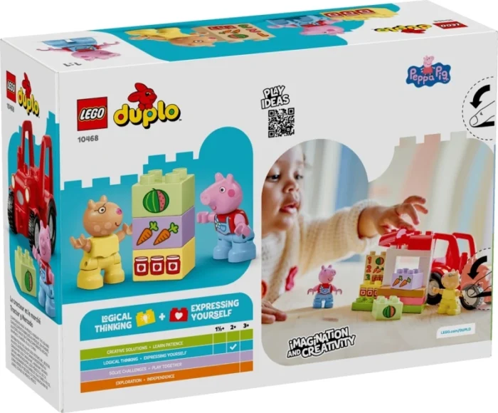 Lego 10468 Дупло Трактор и рынок Свинки Пеппы - Image 7