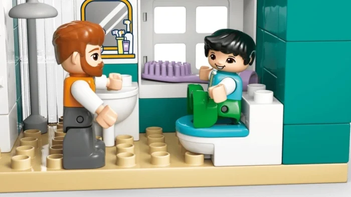 Lego 10470 Дупло Современный дом для семьи с фигурками 3в1 — изображение 8
