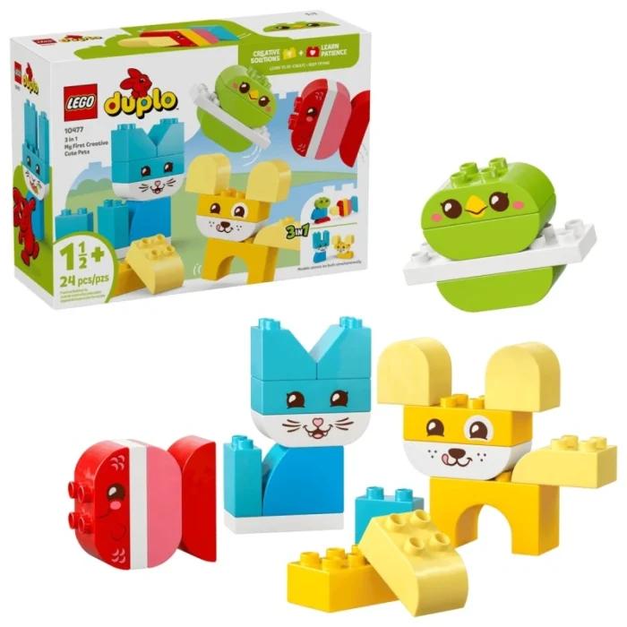 Lego 10477 Дупло Творческие милые питомцы 3в1