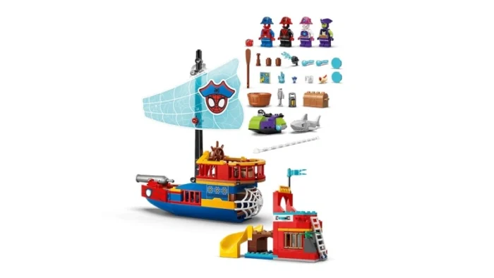 Lego 11208 Spidey Пиратский корабль команды Человека-Паука - Image 9