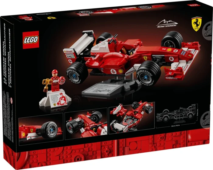 Lego 11375 Icons Ferrari F2004 и Михаэль Шумахер - Image 9