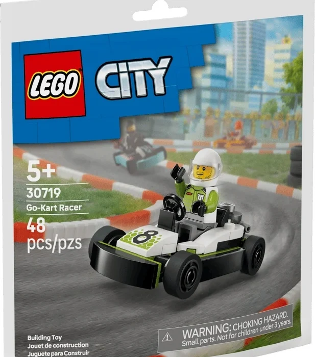 Lego 30719 Город Гонщик на картинге