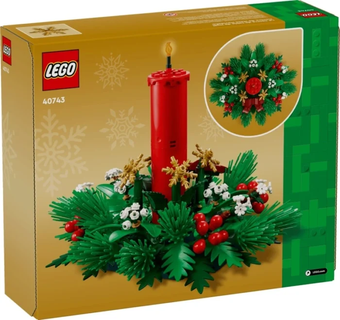 Lego 40743 Iconic Новогоднее украшение для стола - Image 3