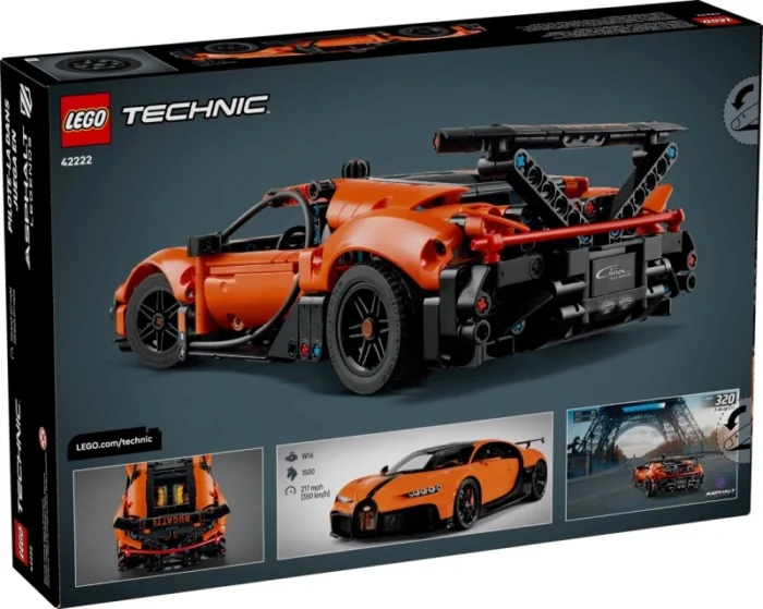 Lego 42222 Техник Гиперкар Bugatti Chiron Pur Sport — изображение 7