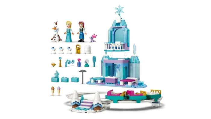 Lego 43281 Принцессы Дисней Ледяной замок Эльзы и снежная горка - Image 10