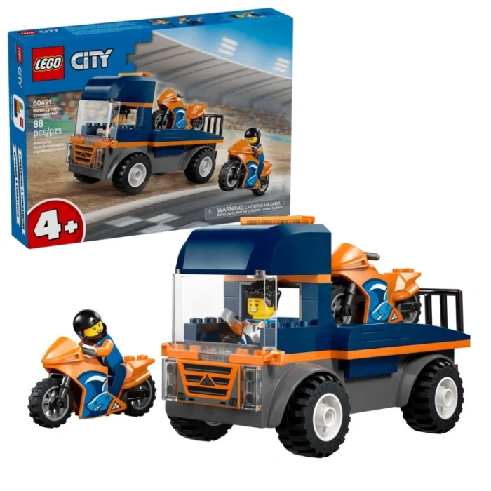 Lego 60491 Город Транспортная машина для мотоциклов