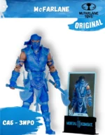 Фигурка McFarlane Toys Mortal Kombat 11 – Sub-Zero (Glow In The Dark Edition – Gold Label) / Саб-Зиро