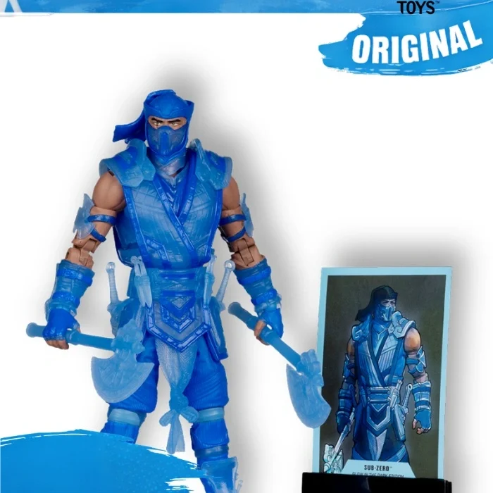 Фигурка McFarlane Toys Mortal Kombat 11 – Sub-Zero (Glow In The Dark Edition – Gold Label) / Саб-Зиро