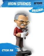 Фигурка Iron Studios & Minico POW! Entertainment – Stan Lee with Grumpy Cat / Стэн Ли с Grumpy Cat