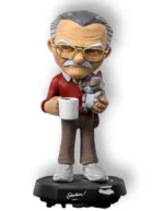 Фигурка Iron Studios & Minico POW! Entertainment – Stan Lee with Grumpy Cat / Стэн Ли с Grumpy Cat - Image 2