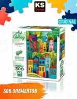 Пазл KS Games Милые домики, 300 деталей