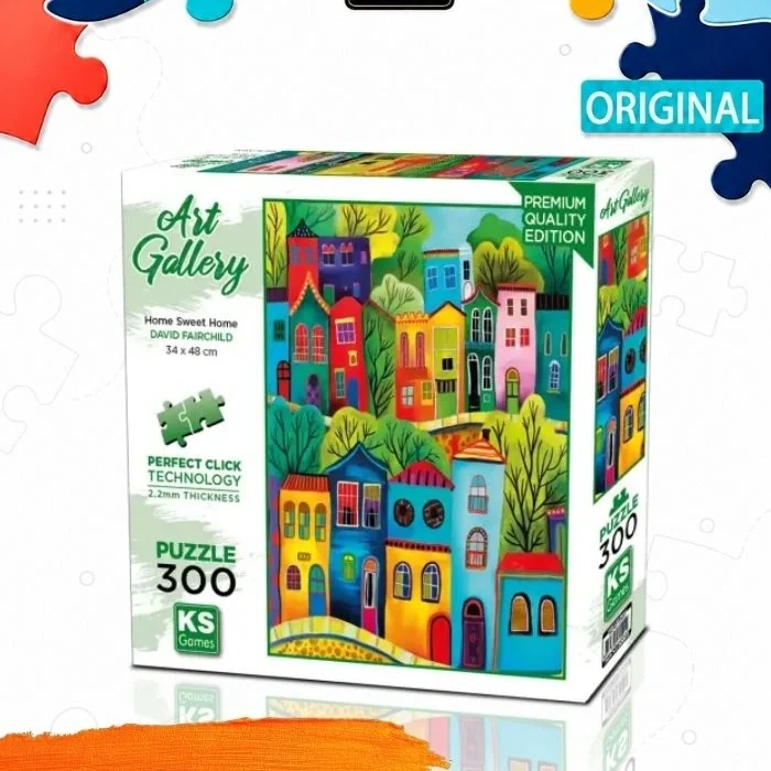 Пазл KS Games Милые домики, 300 деталей