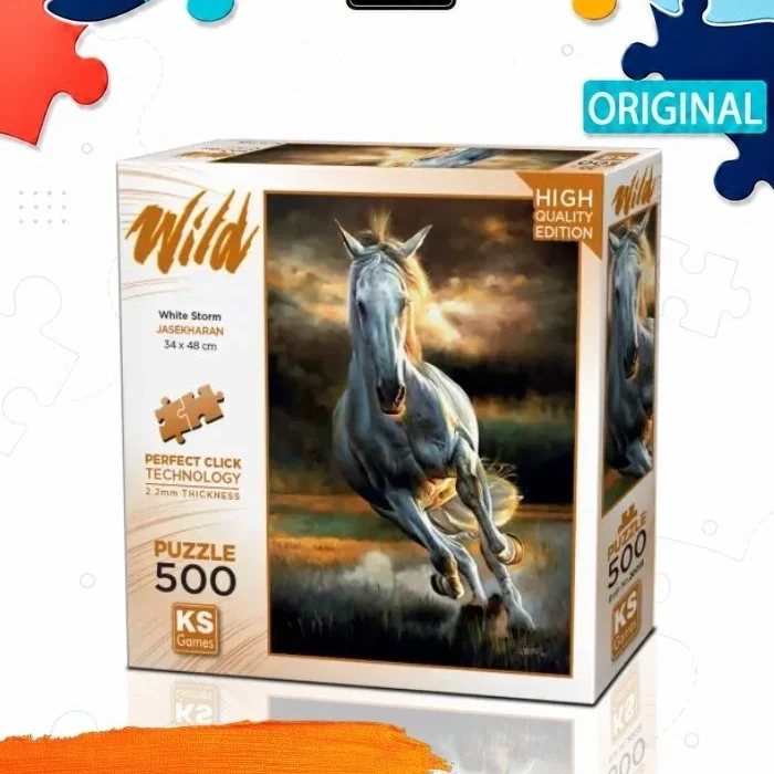 Пазл KS Games Белая буря, 500 деталей