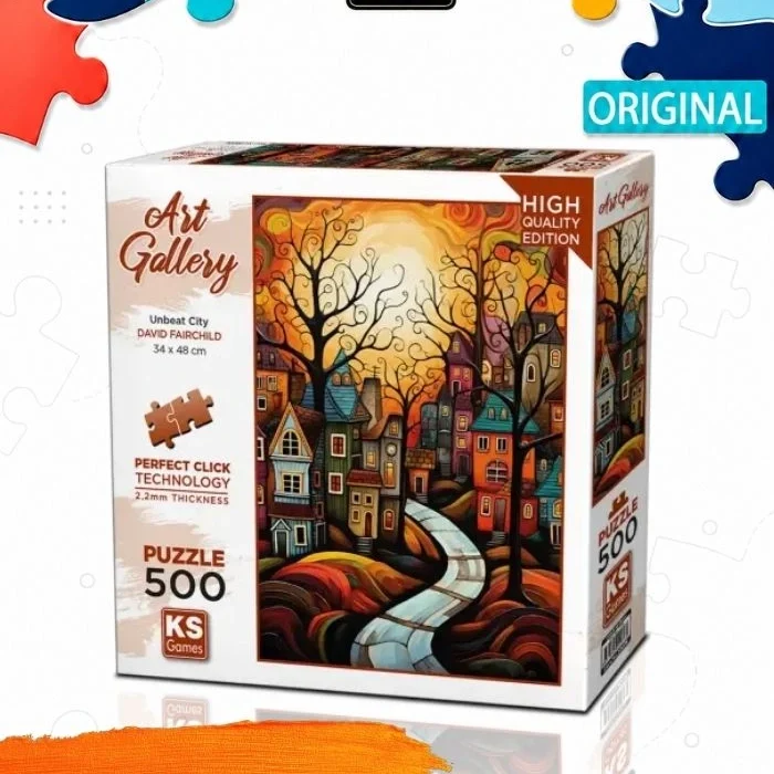 Пазл KS Games Дома, 500 деталей