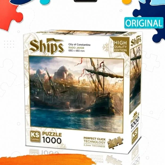 Пазл KS Games Однажды в Стамбуле, 1000 деталей