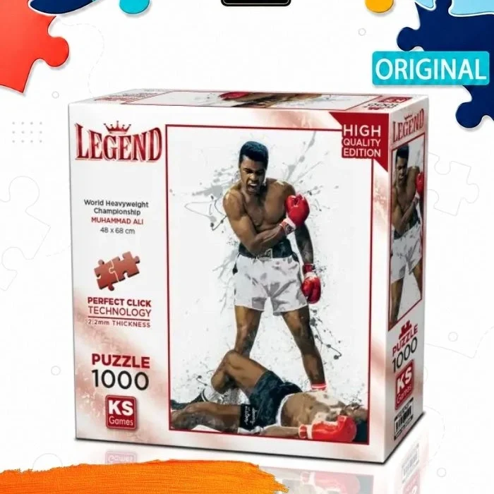 Пазл KS Games Мухаммед Али, 1000 деталей