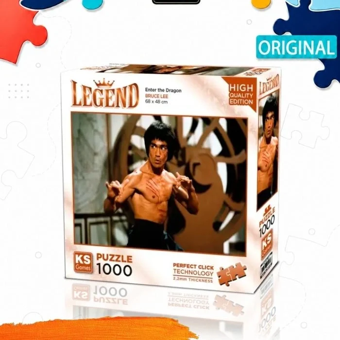 Пазл KS Games Брюс Ли, 1000 деталей