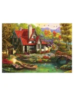 Пазл KS Games Коттедж у реки, 1000 деталей - Image 4