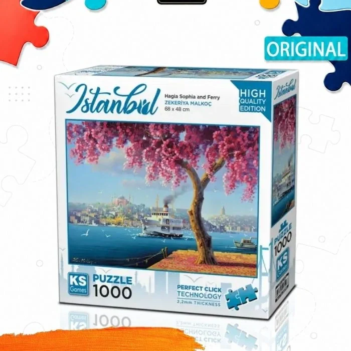 Пазл KS Games Айя София и паром, 1000 деталей