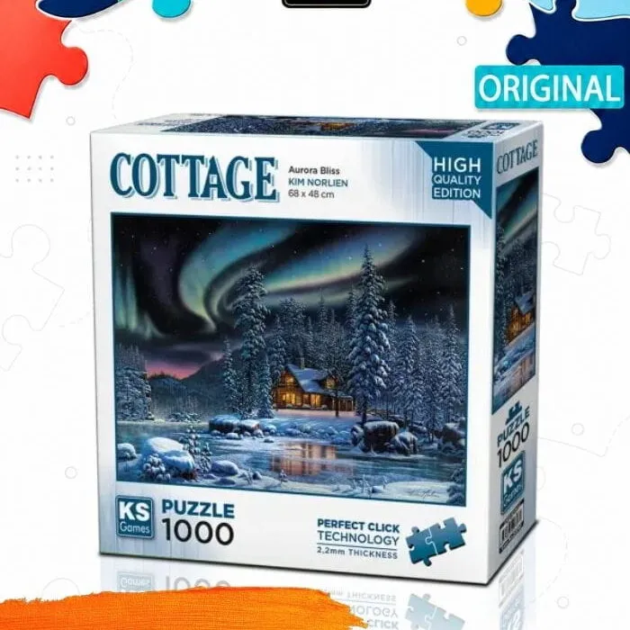 Пазл KS Games Северное сияние, 1000 деталей