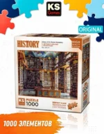 Пазл KS Games Библиотека монастыря Святого Флориана, 1000 деталей
