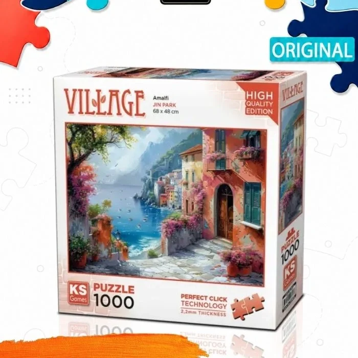 Пазл KS Games Амальфи, 1000 деталей