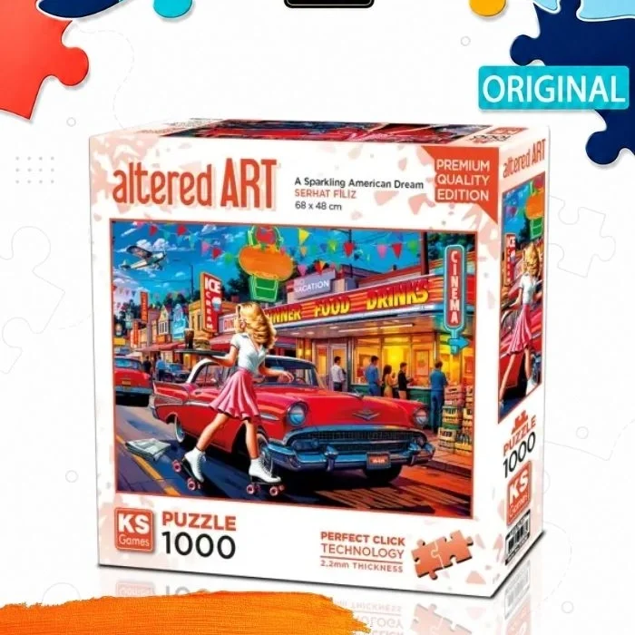 Пазл KS Games Сияющая американская мечта, 1000 деталей
