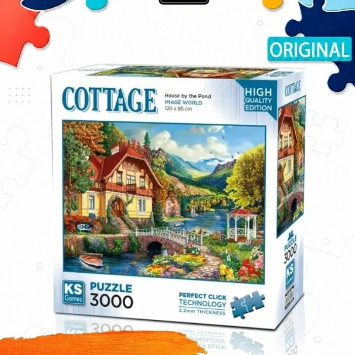 Пазл KS Games Дом у пруда, 3000 деталей
