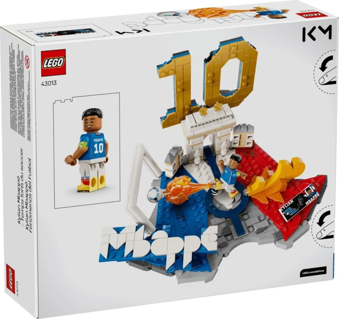 Lego 43013 Editions Football Футбольные хайлайты: Килиан Мбаппе — изображение 10