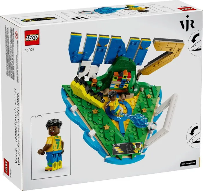 Lego 43027 Editions Football Футбольные хайлайты: Винисиус Жуниор - Image 12