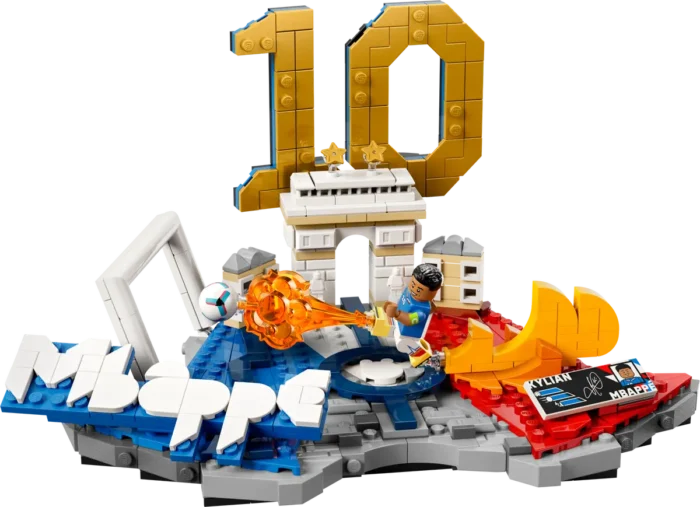 Lego 43013 Editions Football Футбольные хайлайты: Килиан Мбаппе — изображение 6