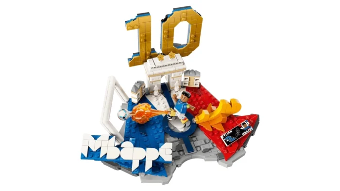 Lego 43013 Editions Football Футбольные хайлайты: Килиан Мбаппе — изображение 8