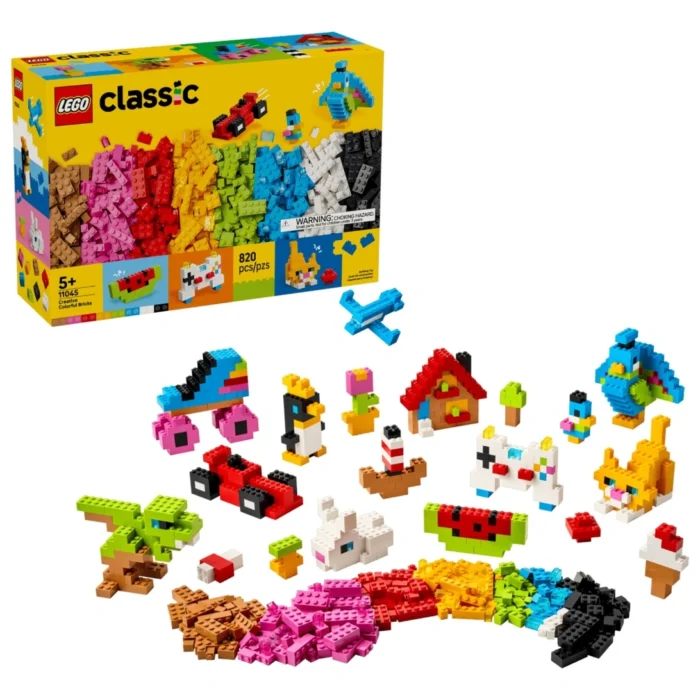 Lego 11045 Классика Разноцветные кубики для творчества — изображение 21