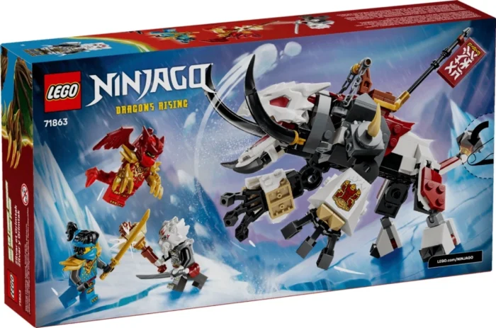 Lego 71863 Ниндзяго Зильвар и драконий зверь Гримтак — изображение 9
