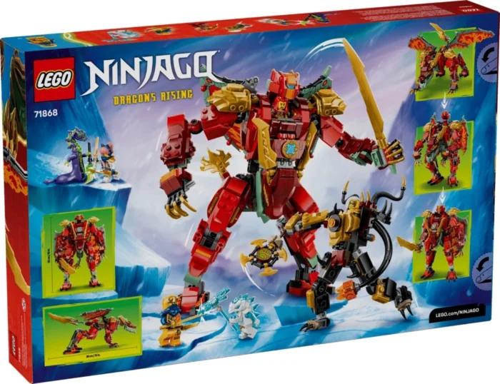 Lego 71868 Ниндзяго Трансформирующийся робот-дракон Вайлдфаера - Image 2