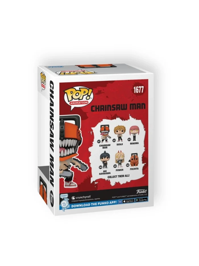 Фигурка Funko POP! Аниме Человек - Бензопила (Bloody) Chase (1677) - Image 2