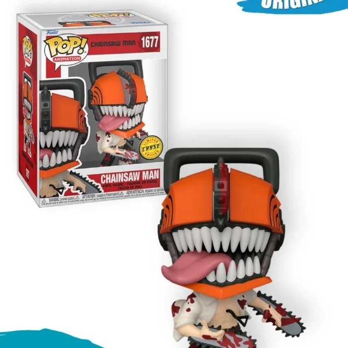 Фигурка Funko POP! Аниме Человек - Бензопила (Bloody) Chase (1677)