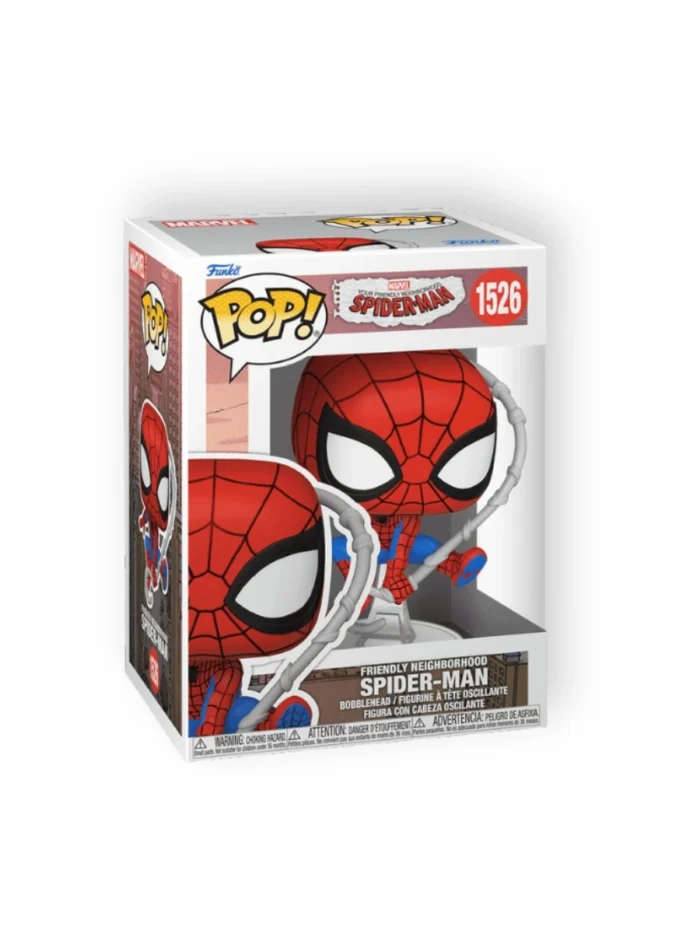 Фигурка Funko POP! Marvel Дружелюбный Сосед Человек-паук (1526) — изображение 2