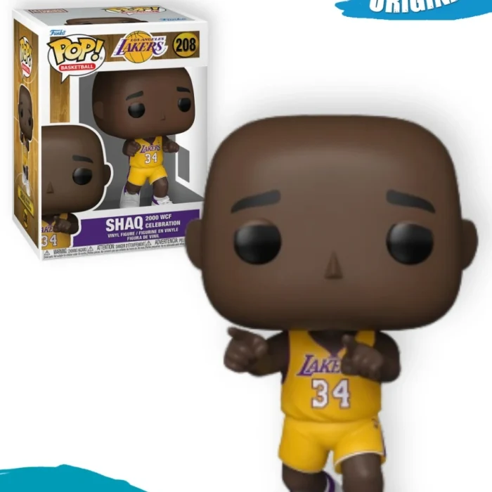 Фигурка Funko POP! NBA LA Lakers Шакил О'Нил 2000 WCF (208)