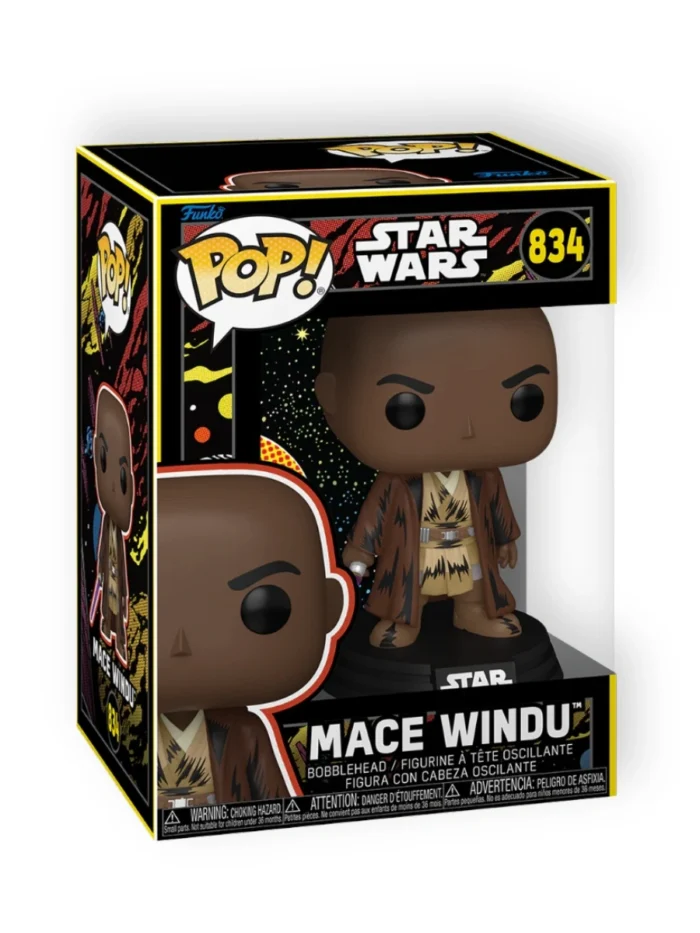 Фигурка Funko POP! Star Wars Мейс Винду Retro (834) — изображение 2