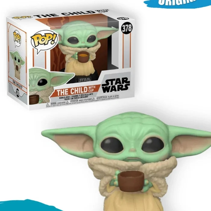 Фигурка Funko POP! Star Wars Грогу с чашкой (378)