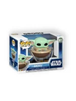 Фигурка Funko POP! Star Wars Мандалорец и Грогу в коляске (823) - Image 2