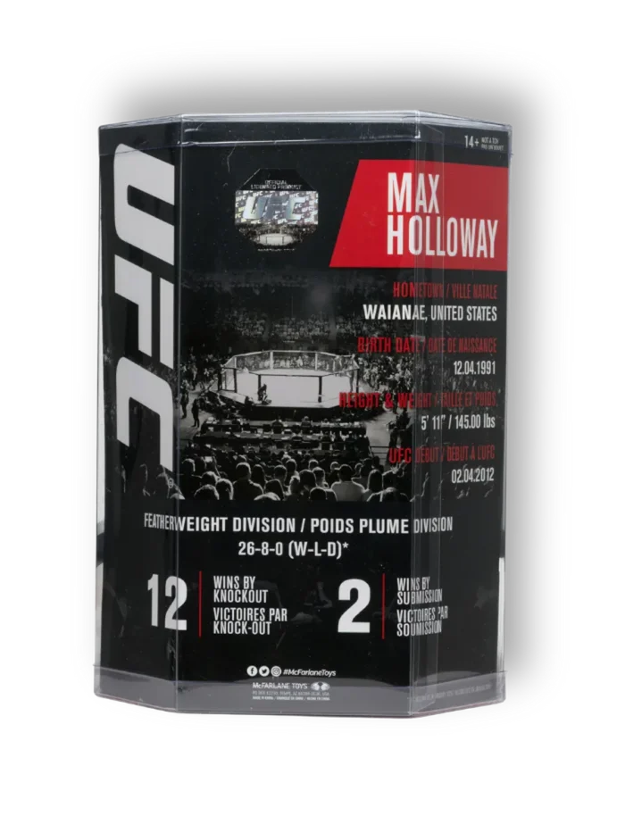 Фигурка UFC – Макс Холлоуэй McFarlane10443 — изображение 4