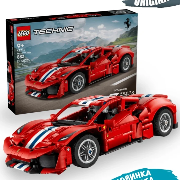 Lego 42235 Техник Автомобиль Ferrari 488 PISTA