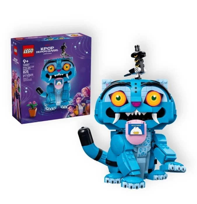 Lego 72537 KPop Demon Hunters Тигр Дерпи и птичка Сасси